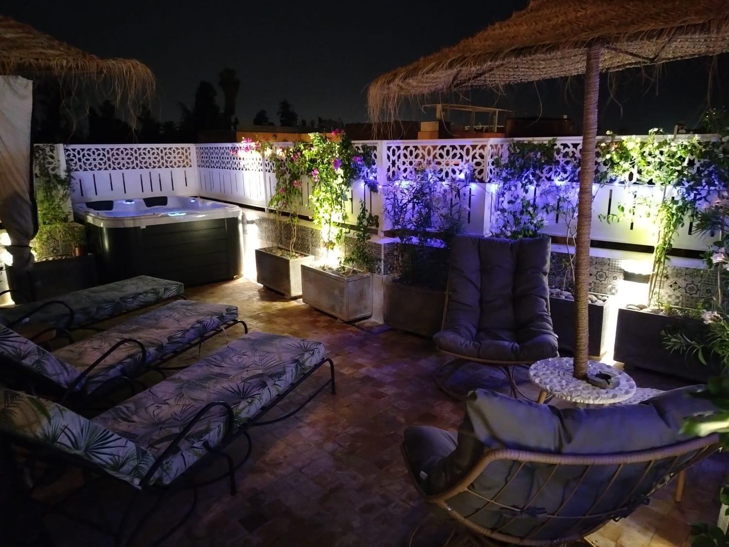 Riad & Spa Sous Le Soleil Chez Jerome Et Pamela Ch Marrakchi Marrakesch Exterior foto